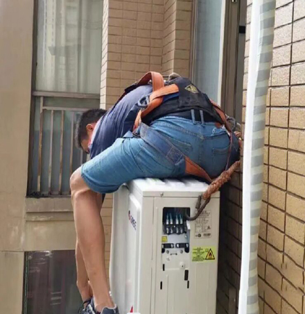 固始空调移机